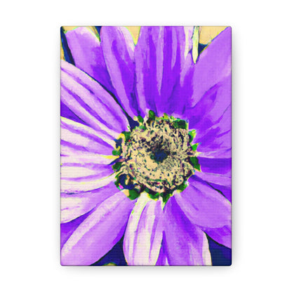 Purple Petals Popping: Create an Eye-Catching Daisy-Rose Fusion - The Alien Canva