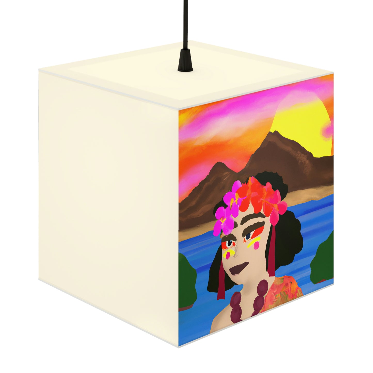 "Enchantment at Dusk" - The Alien Light Cube Lamp