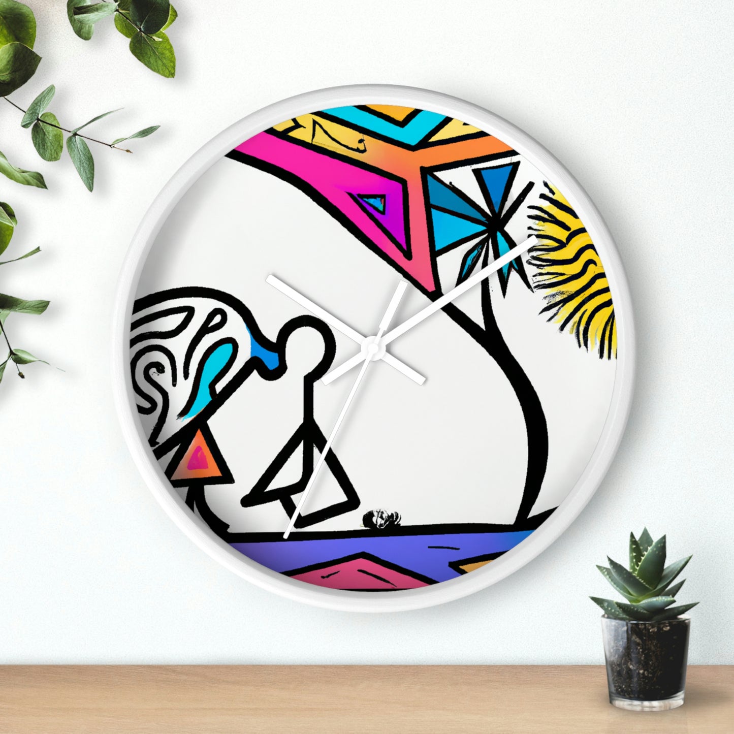 "A Stranger's Promise of Refuge" - The Alien Wall Clock