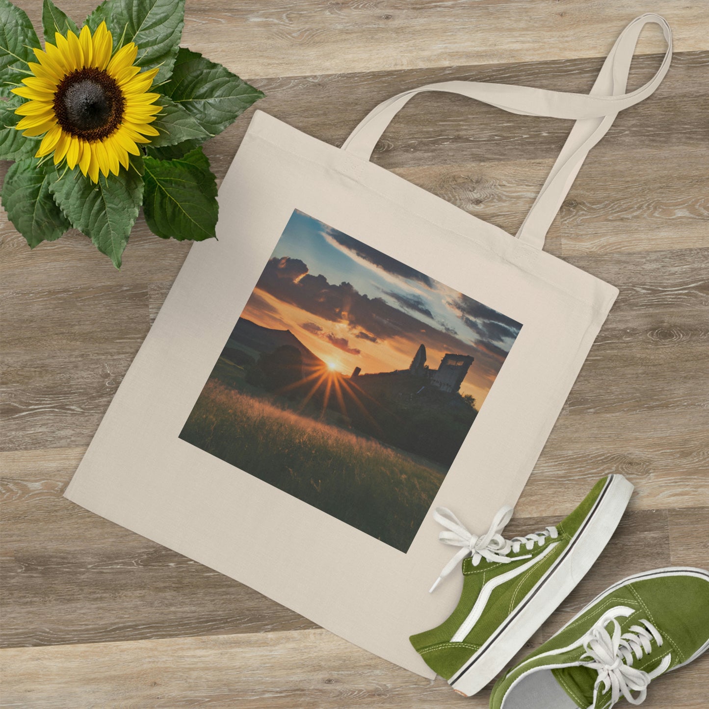 "Enchanted Evening at an Abandoned Castle" - The Alien Tote Bag