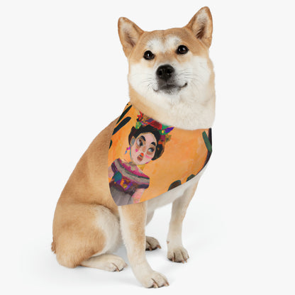 "A Child's Unexpected Enchanted Journey" - The Alien Pet Bandana Collar