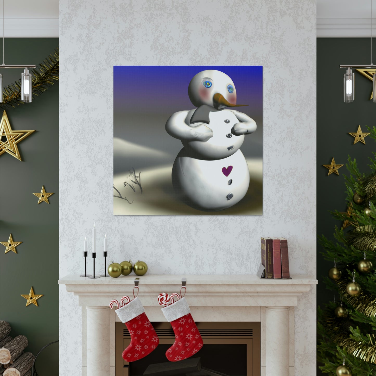 "Chilly But Hopeful: The Snowman's Quest For A Hug" - The Alien Canva