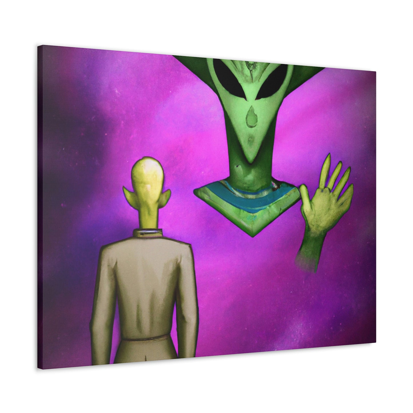 "Outsmarting the Alien Tyrant" - The Alien Canva