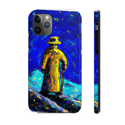 "Lone Mage on the Frozen Summit" - The Alien Tough Phone Cases