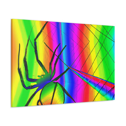 "A Spinnerette's Prismatic Web" - The Alien Canva