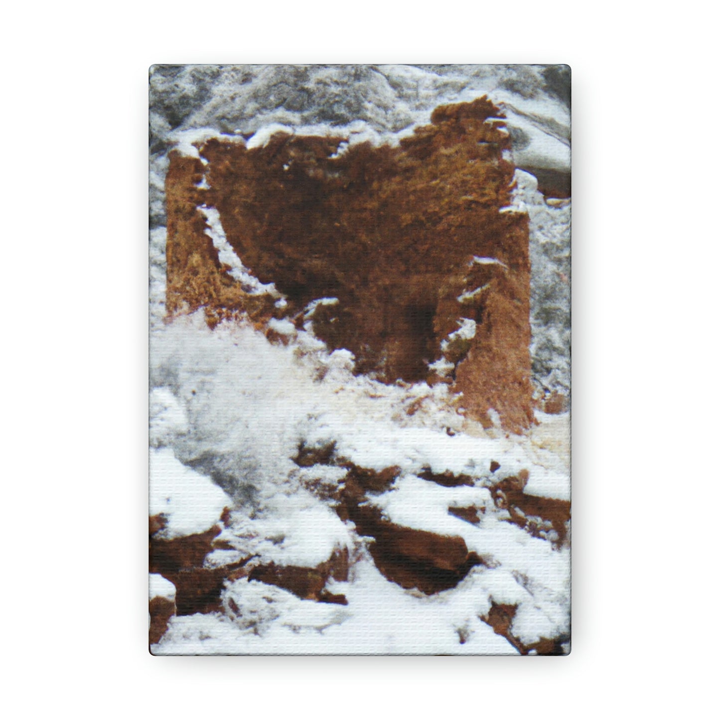 "The Snow-Covered Ruin" - The Alien Canva