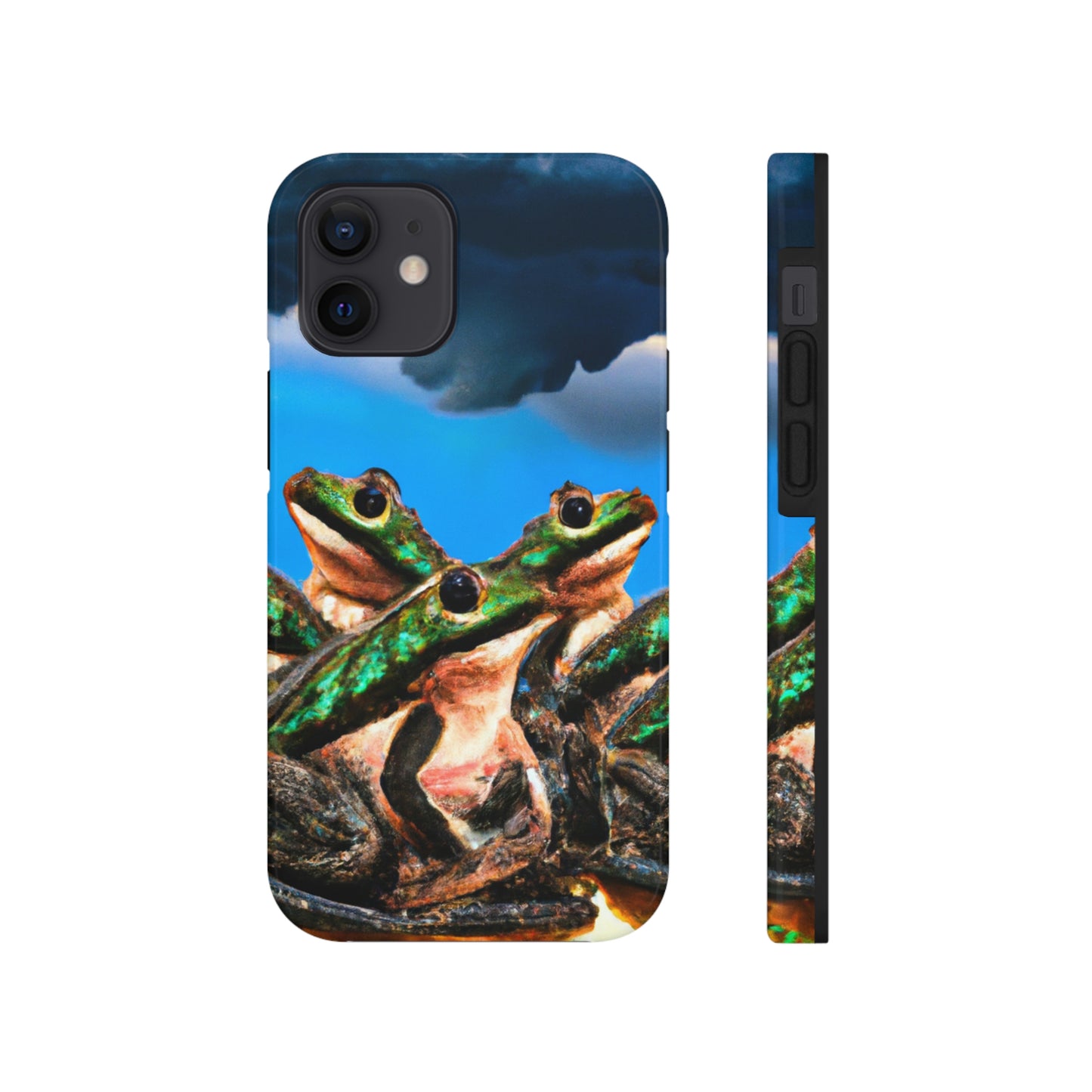 "Ein Froschchor im Gewitter" - Die Alien Tough Phone Cases