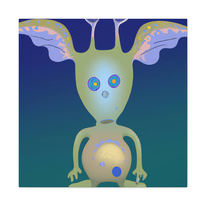 "Creating an Intergalactic Companion: Designing an Alien Pet for Kids" - The Alien Canva