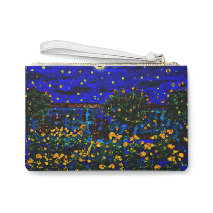 "Eine Mitternachtsfeier in Omas Garten" - Die Alien Clutch Bag