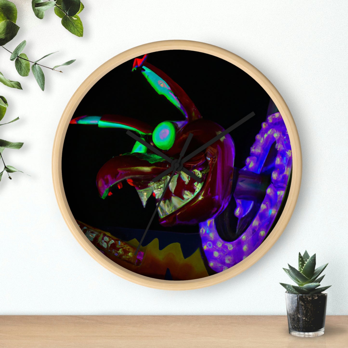 "Carnivale of the Damned" - The Alien Wall Clock