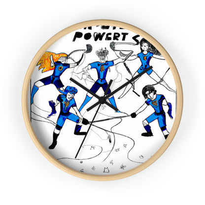 "Magical Throwdown: The Sports Team Challenge" - The Alien Wall Clock