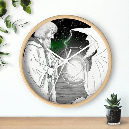 "The Struggles of the Estranged Wizard" - The Alien Wall Clock