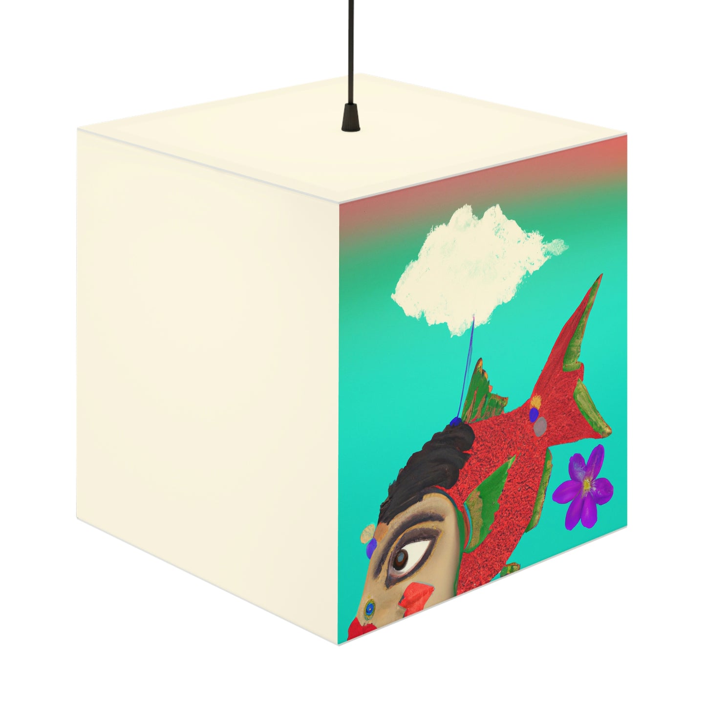 El misterioso pez volador y su enigmático secreto - La lámpara Alien Light Cube