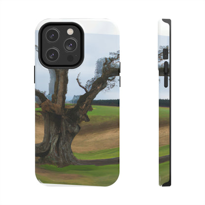 "A Shadow in the Meadow: The Last Standing Tree" - The Alien Tough Phone Cases