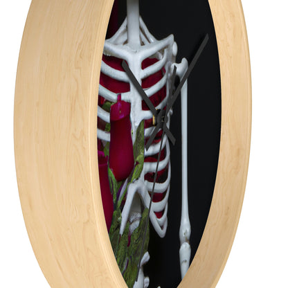 "The Skeletal Romantic" - The Alien Wall Clock