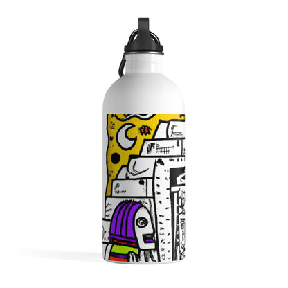 Mystic Mage Odyssey: A Time-Travel Tomb Raid - The Alien Stainless Steel Water Bottle