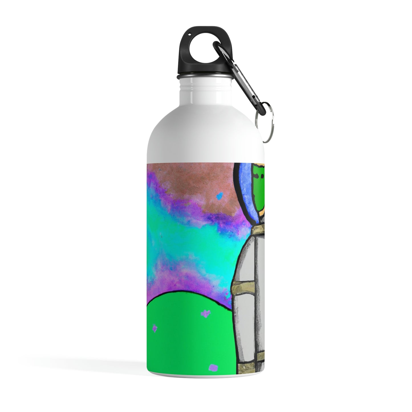 "Alone in the Alien Sky" - The Alien Stainless Steel Water Bottle