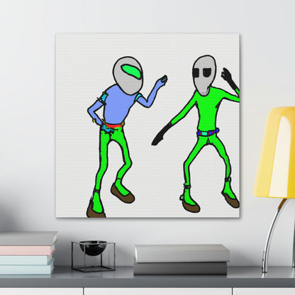 "Inter-Galactic Groovin'!" - The Alien Canva