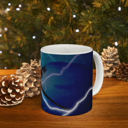 "Draco in the Tempest" - The Alien Ceramic Mug 11 oz