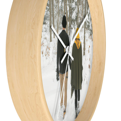 "Fairytale in the Snow" - The Alien Wall Clock