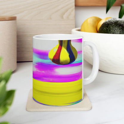 "Una prisión de colores brillantes" - Taza de cerámica The Alien 11 oz