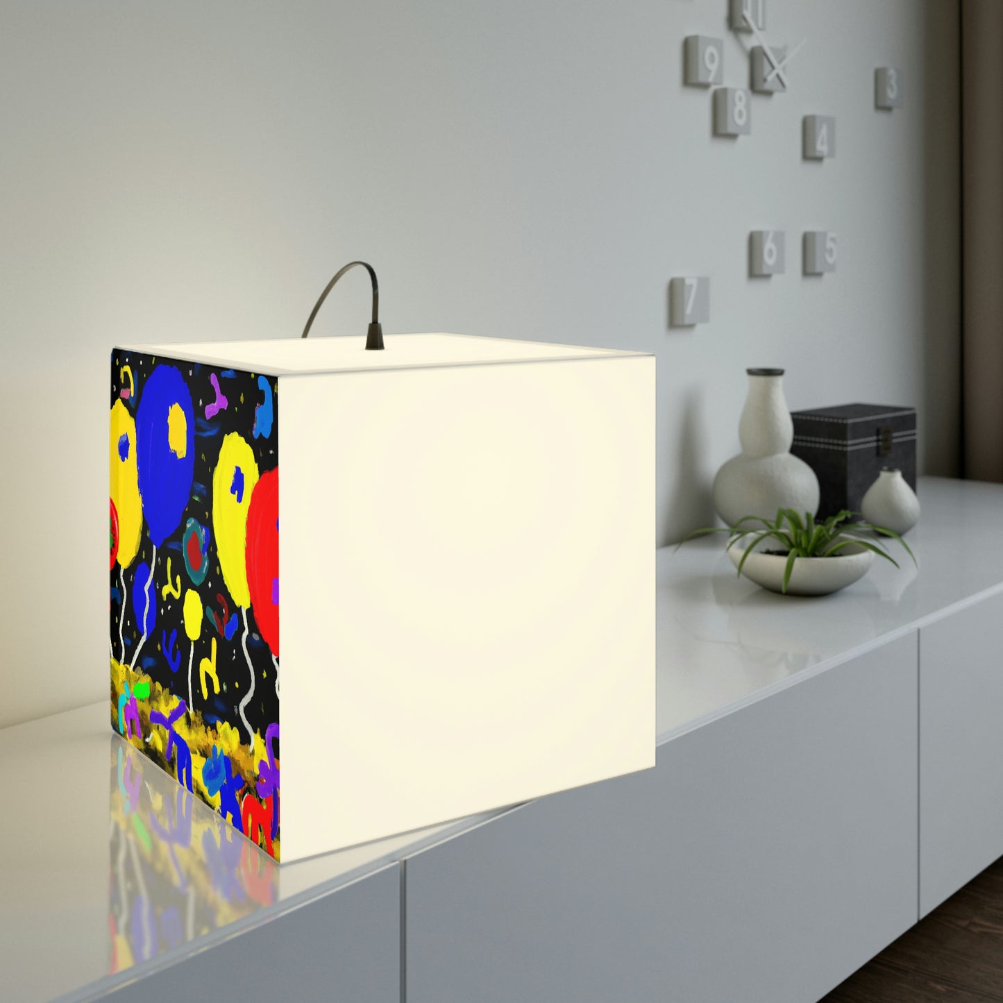 "A Starry Night Rainbow" - The Alien Light Cube Lamp