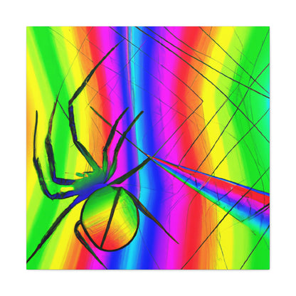 "A Spinnerette's Prismatic Web" - The Alien Canva