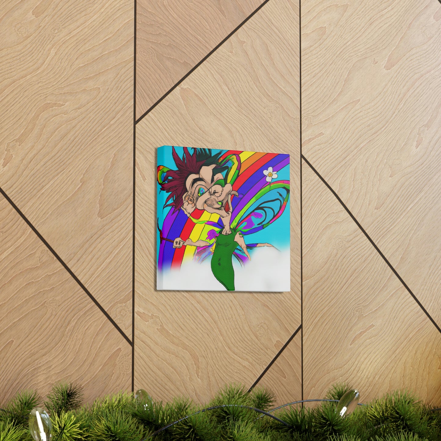 Rainbow Mischief Fairy - The Alien Canva