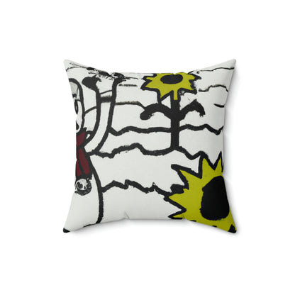 "An Oasis of Frost and Sun" - The Alien Square Pillow