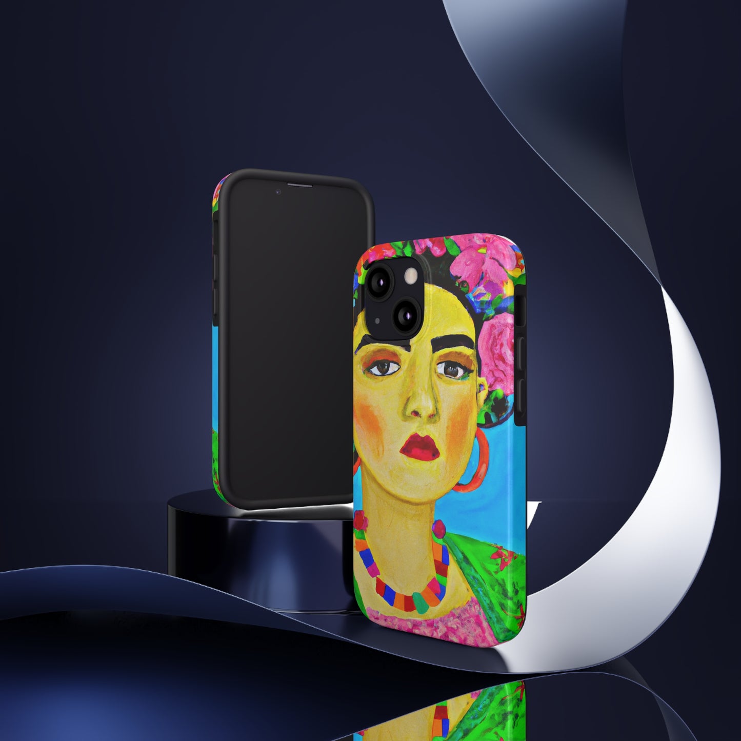 "Fierce and Free: Un tributo a las mujeres mexicanas inspirado en Frida Kahlo" - The Alien Tough Phone Cases