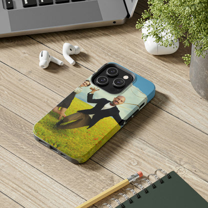 "A Kite Day in the Meadow" - The Alien Tough Phone Cases