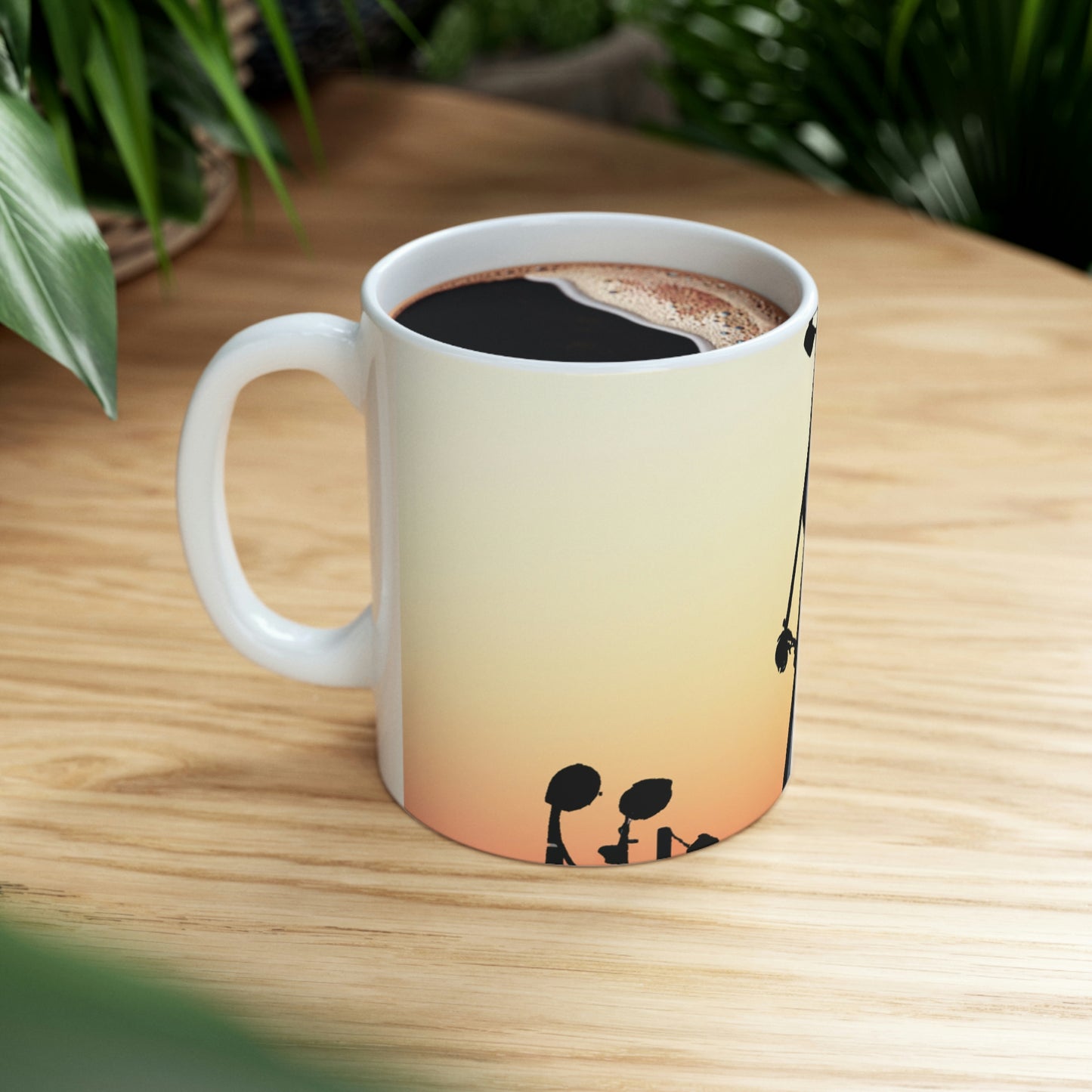 "Forgotten in the Sunset" - The Alien Ceramic Mug 11 oz