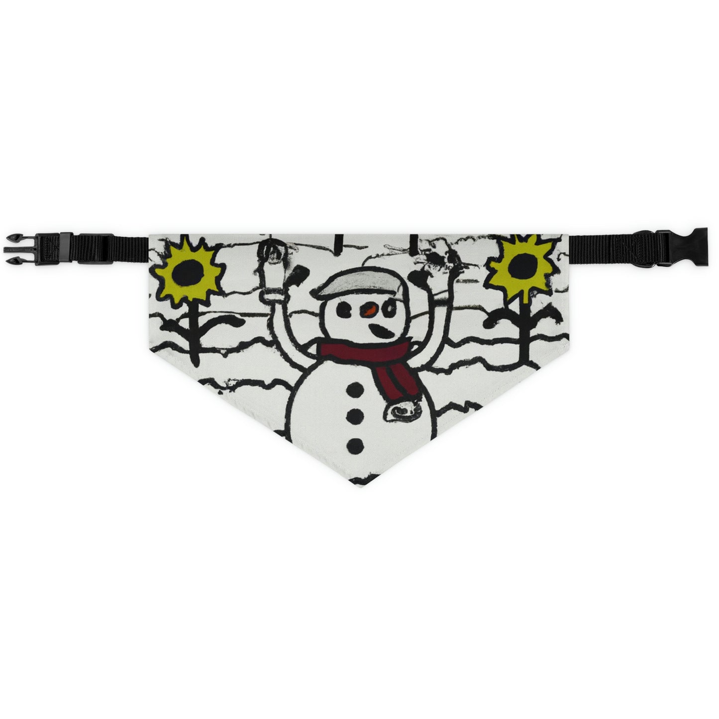 "An Oasis of Frost and Sun" - The Alien Pet Bandana Collar