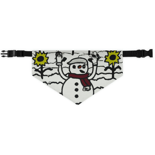 "Eine Oase aus Frost und Sonne" - Das Alien Pet Bandana Halsband