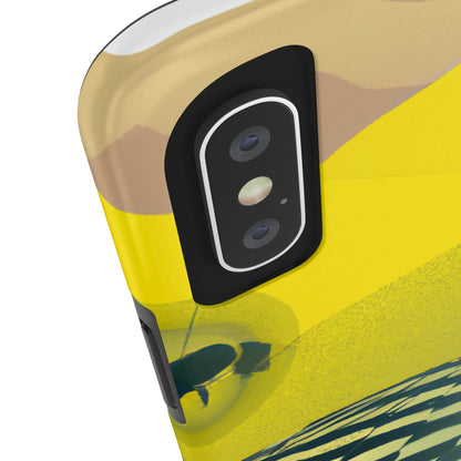 „Lost and Found in the Desert: A Bee's Journey“ – The Alien Tough Phone Cases