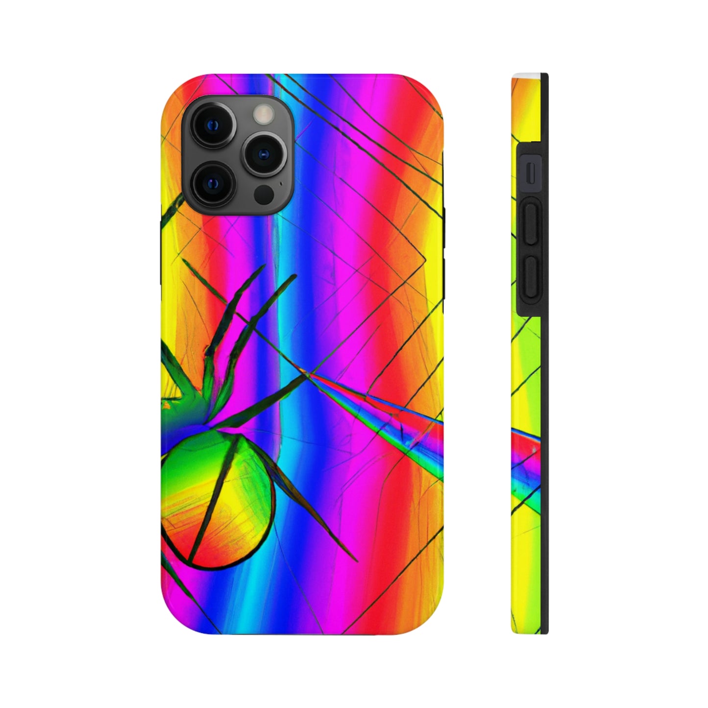 "A Spinnerette's Prismatic Web" - The Alien Tough Phone Cases