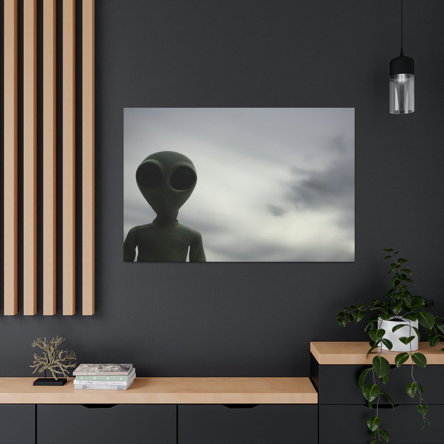 "A la deriva en el Universo" - The Alien Canva