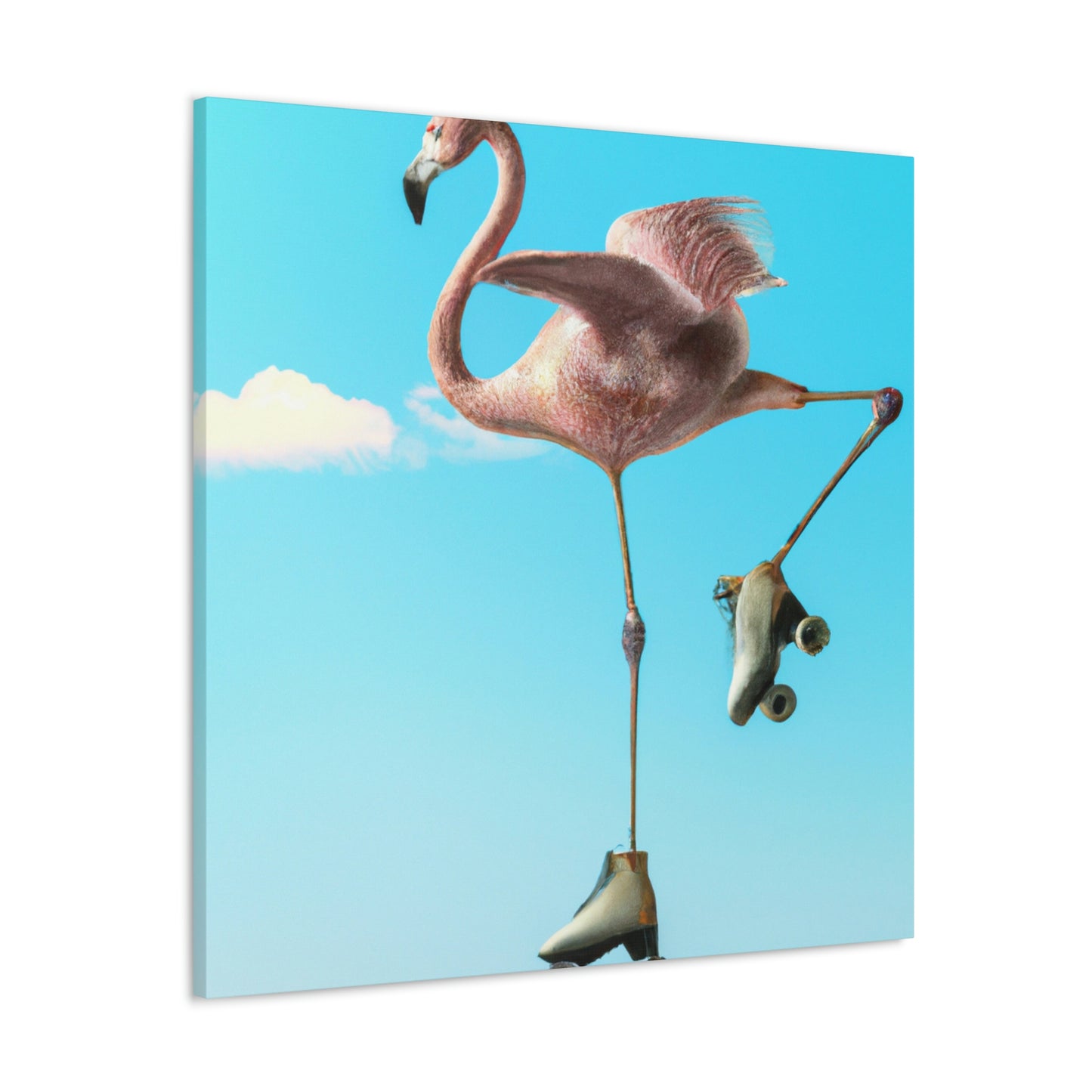 "Flamingo Skates!" - The Alien Canva