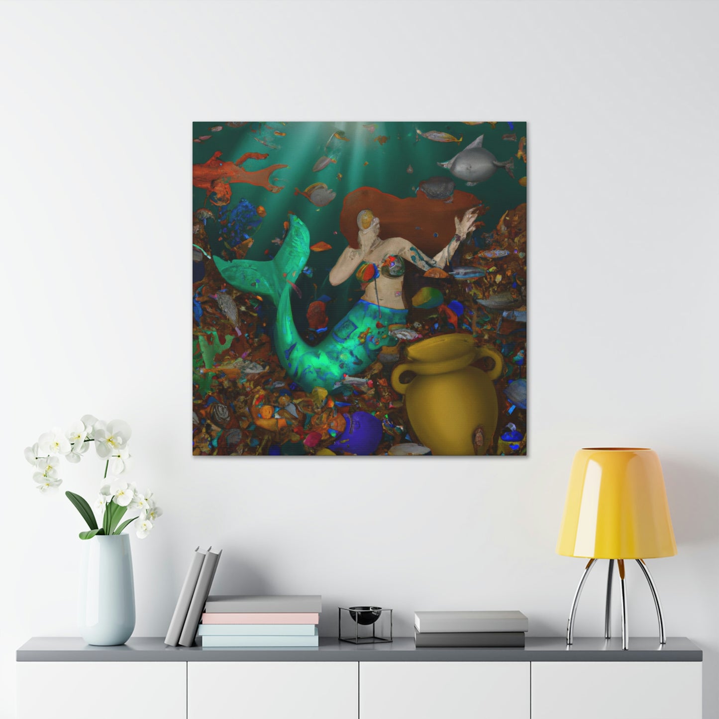 Aquatic Splendor - The Alien Canva