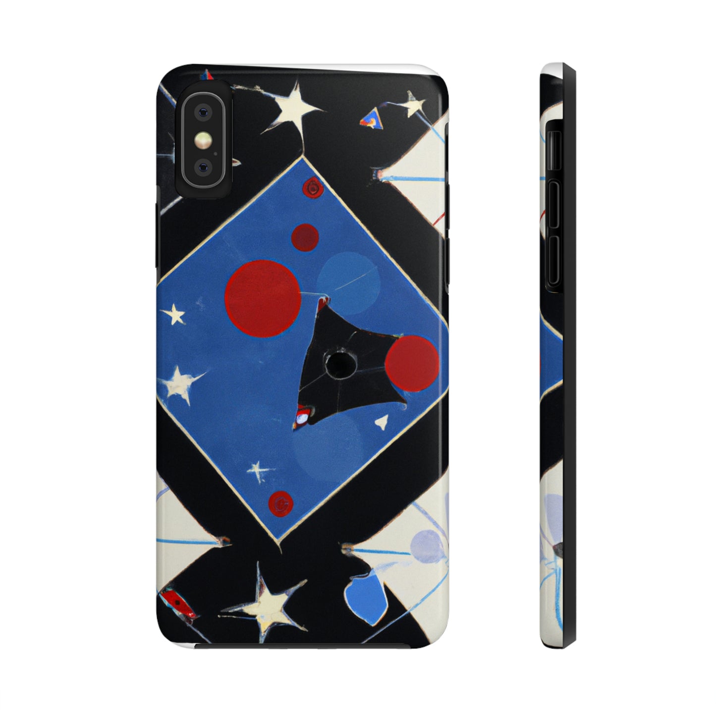 "Kites Illuminating the Starry Sky" - Die Alien Tough Phone Cases