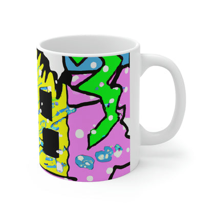 "Desolate Winter Dwelling" - The Alien Ceramic Mug 11 oz