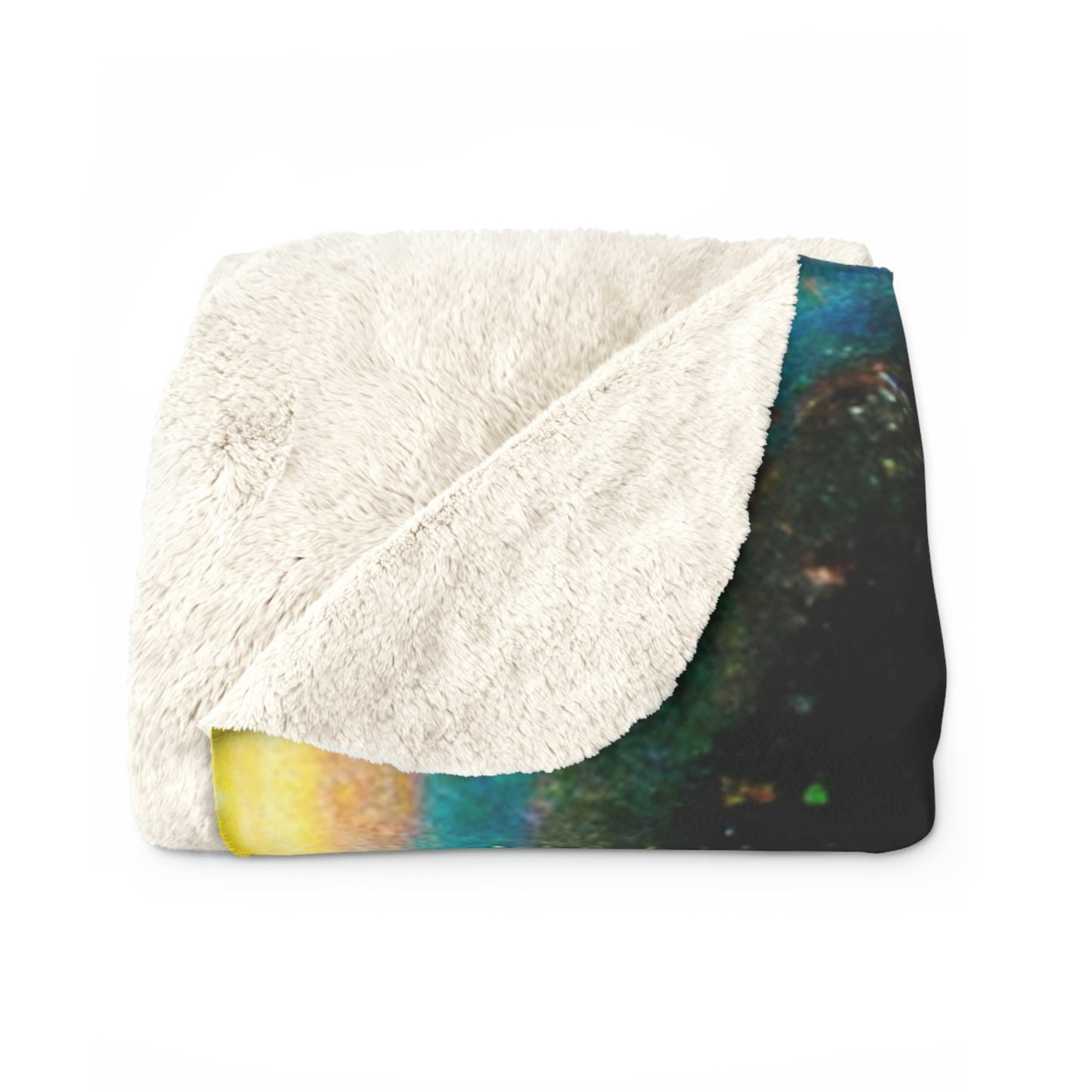 "A Lost Soul Connected to the Heavens" - The Alien Sherpa Fleece Blanket