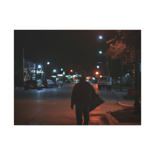 "Lost in the Nocturnal Streets". - The Alien Canva