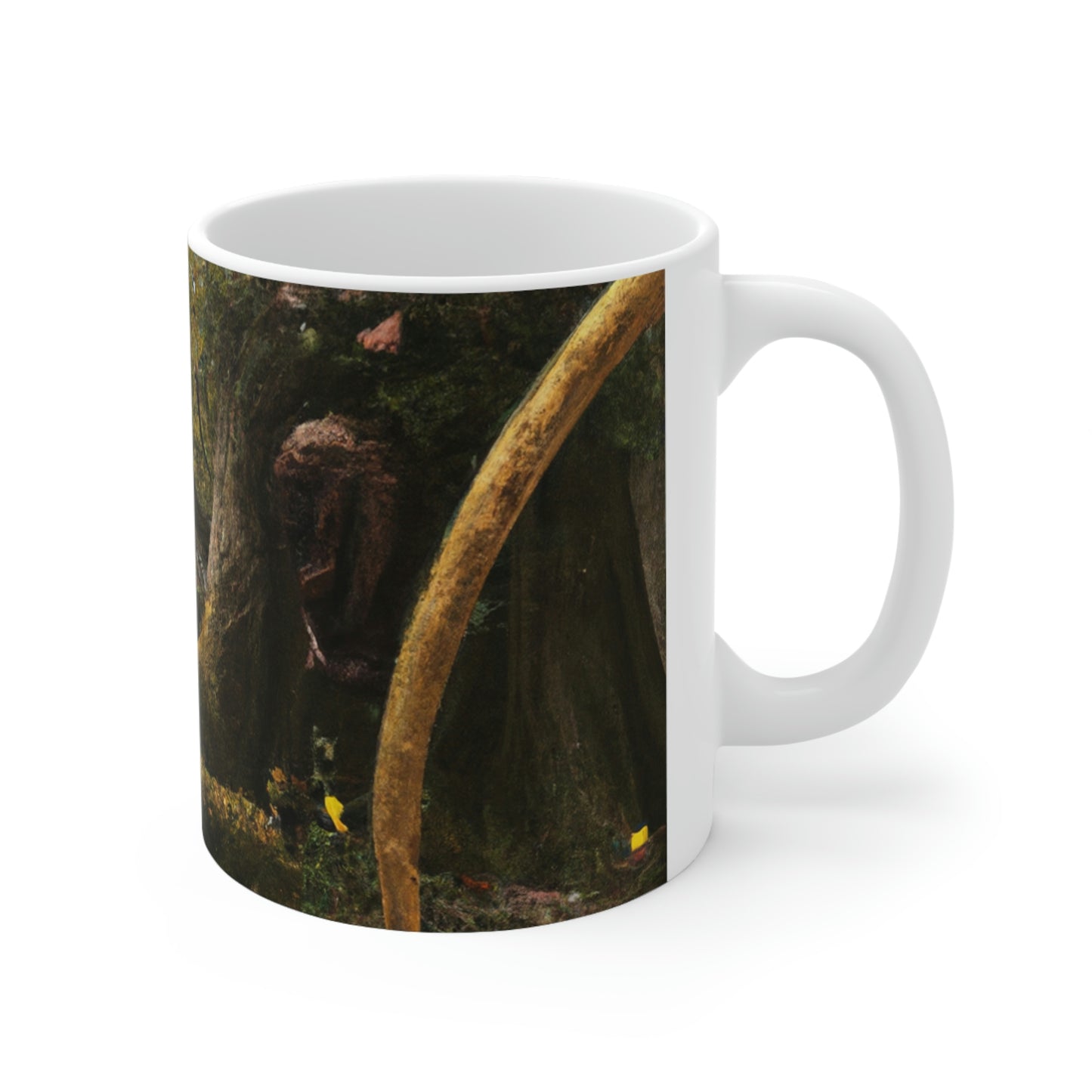 The Lost Secrets of the Forgotten Forest - The Alien Ceramic Mug 11 oz