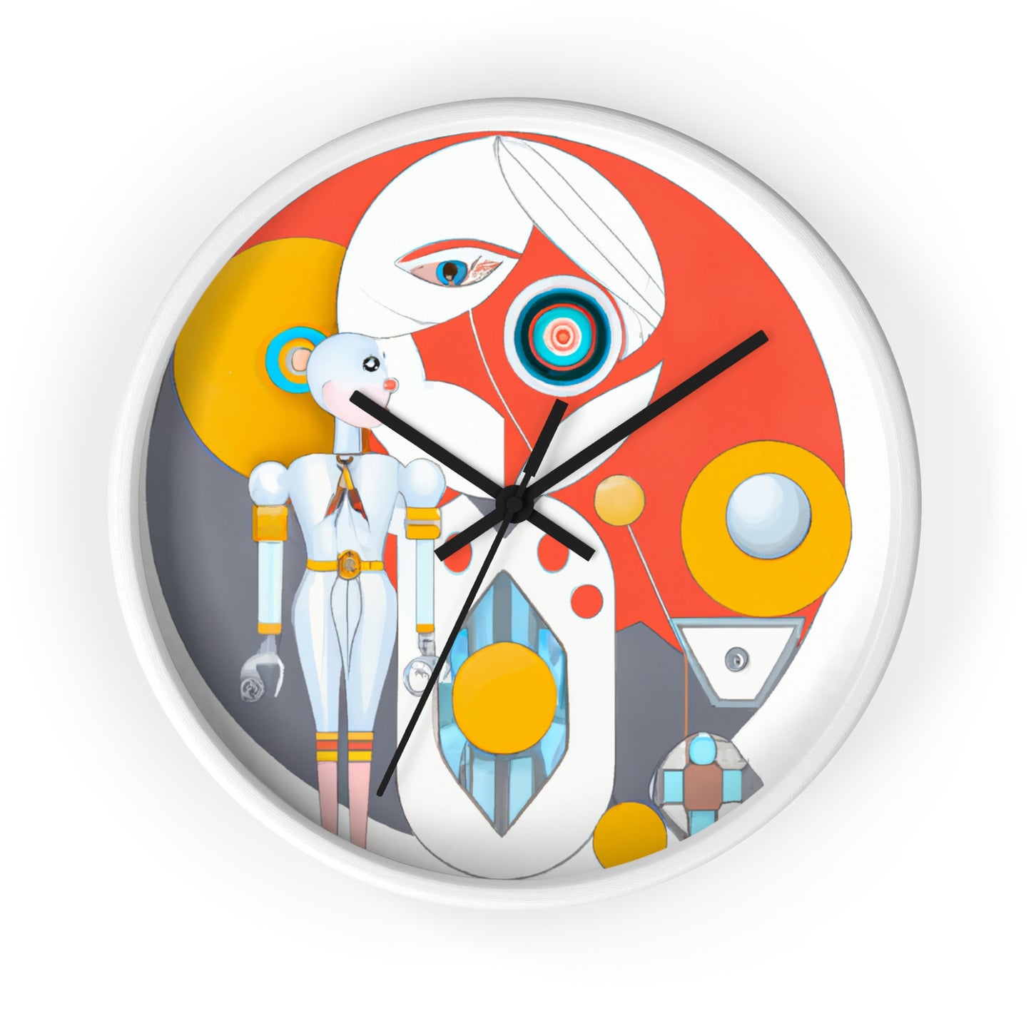 Robots and Us: A Journey Into Utopian Futures - The Alien Wall Clock