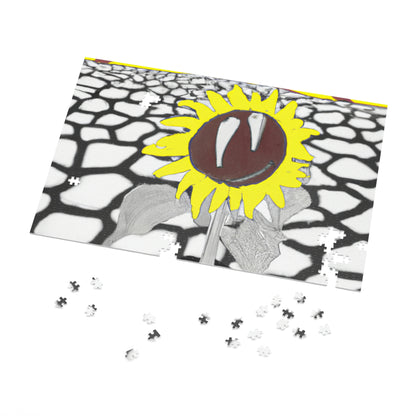 "A Sunflower Withering on a Parched Field" - The Alien Jigsaw Puzzle