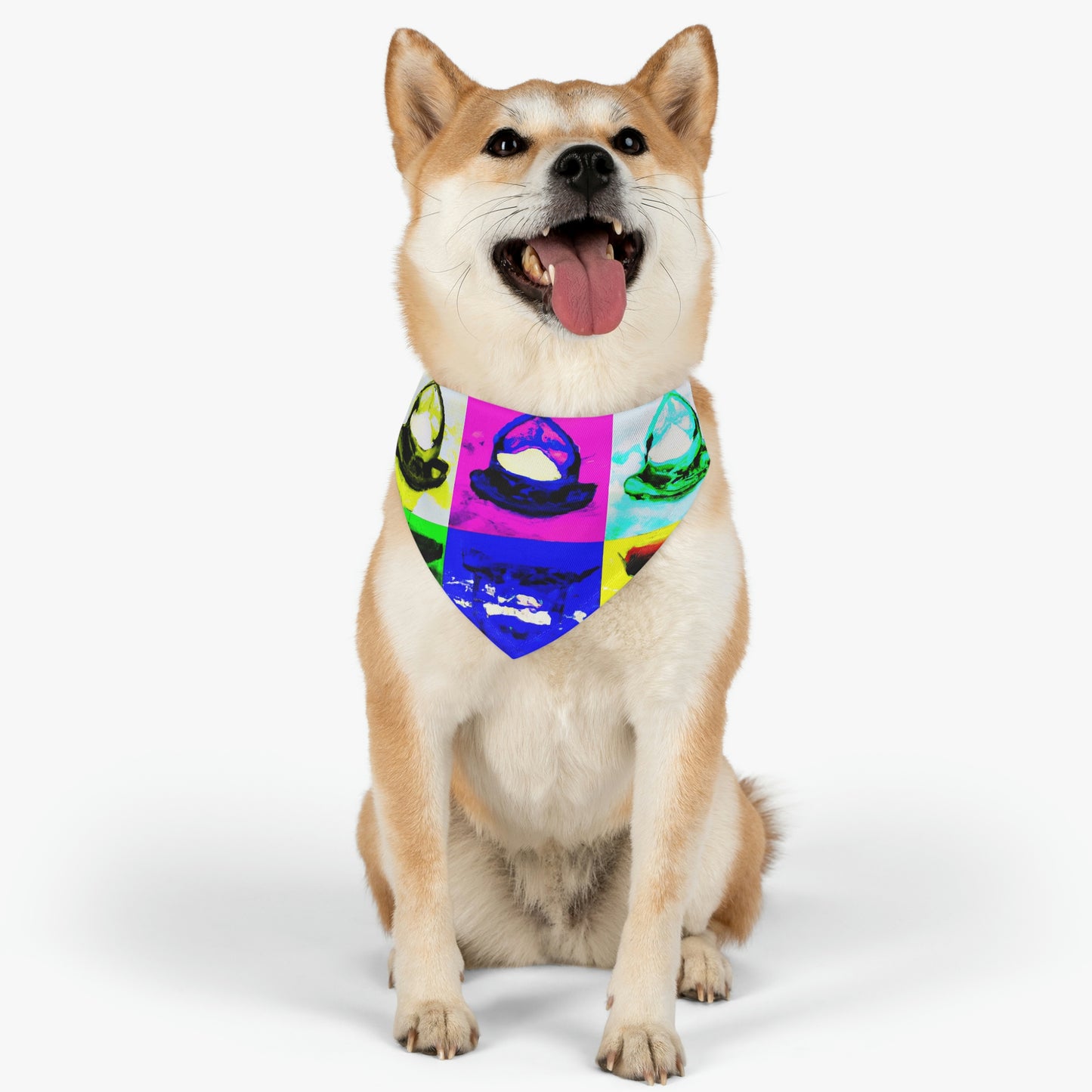 "Frozen in Time" - The Alien Pet Bandana Collar