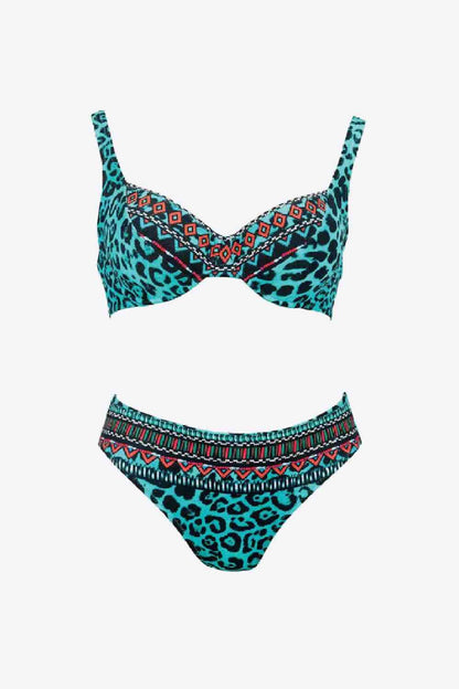 Leoparden-Bikini-Set