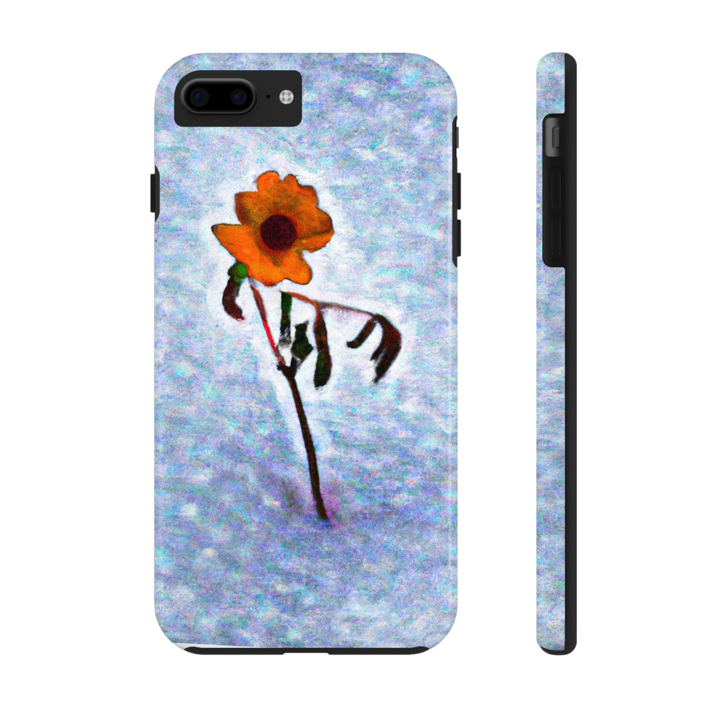 "Eine Blume, die sich weigert zu zittern" - Die Alien Tough Phone Cases