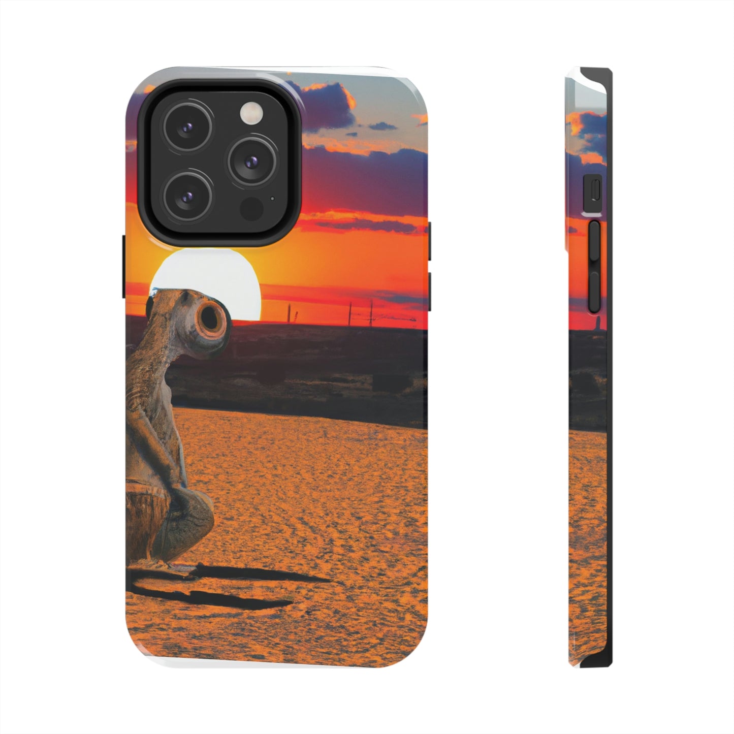 "Farewell to the Horizon" - Die Alien Tough Phone Cases